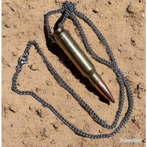 Chaine collier cartouche neutralise 308 winchester