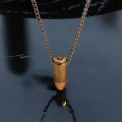 Chaine collier cartouche neutralisée 9 mm