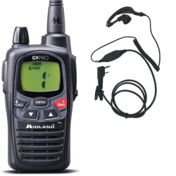 Talkie-Walkie Midland G19 Pro + oreillette