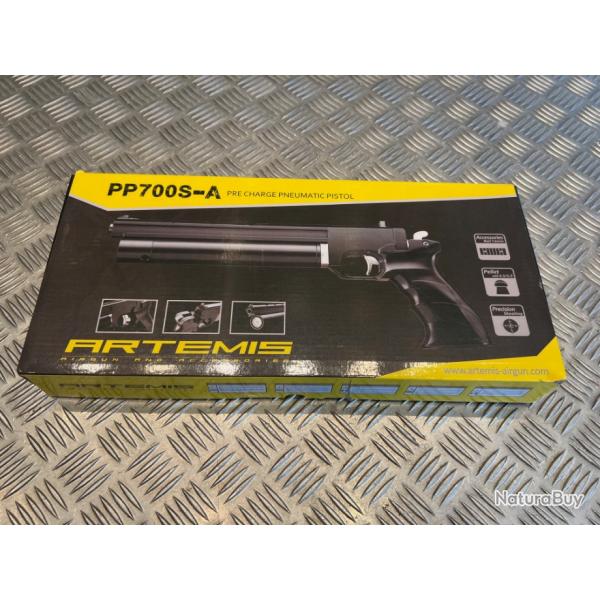 pistolet Artemis PP700S-A Pistolet PCP 4.5 mm (15 joules)