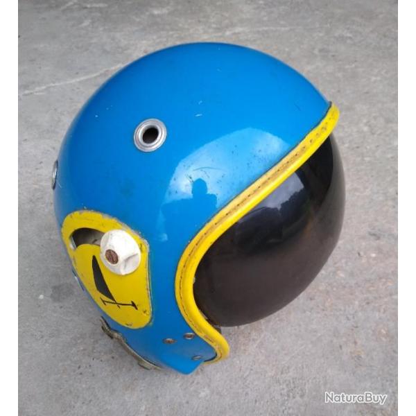 Casque pilote de chasse gueneau 316  geno arme de l'air avion aviation