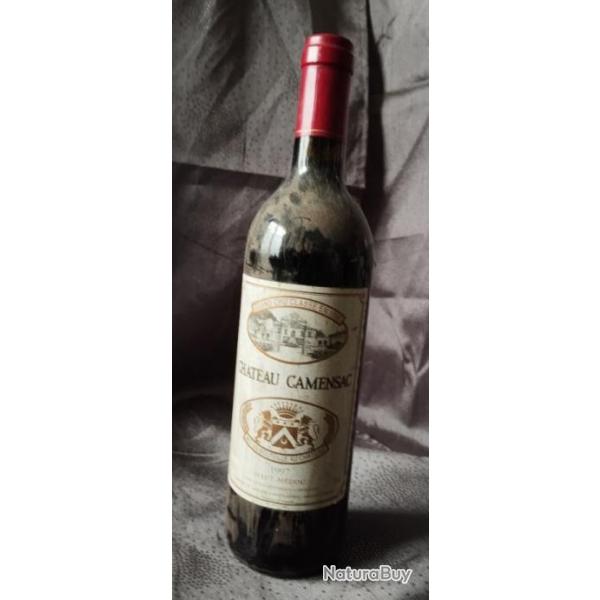 FAUTE DE CAVE ACTUELLEMENT VDS CHTEAU CAMENSAC " HAUT-MDOC" - 1997 -GRAND CRU CLASSE EN 1855.