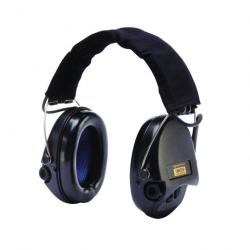 CASQUE ANTI-BRUIT SUPREME PRO-X NOIR GEL SERRE TETE CUIR