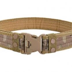 Ceinture tactique treillis beige