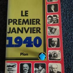 Livre le 1°Janvier 1940