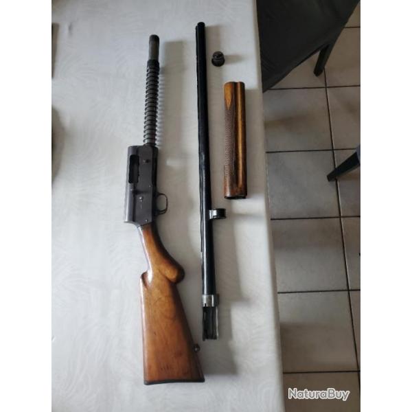 Fusil semi automatique browning auto 5 acier