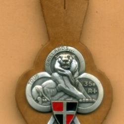 Insigne 35° RI - 35° Régiment d'Infanterie