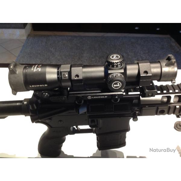 Lunette Leupold VX-R Patrol 1,24-4x20 + Montage AR15 Leupold