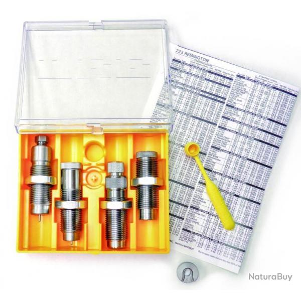 Jeux de 4 outils Ultimate 4-Die Set Lee Precision pour calibre 40 S & win - 10mm auto - 90965