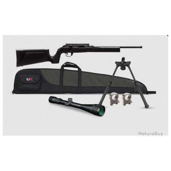 Pack Carabine 22lr Hammerli Arms Force B1 Allweather + Lunette + Bipied + Housse