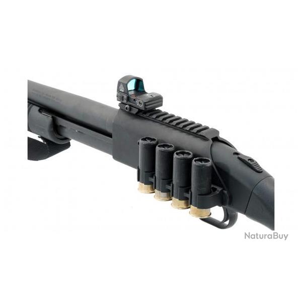 Rail Picatinny UTG + Porte Cartouches Maverick 88 et Mossberg 500-590