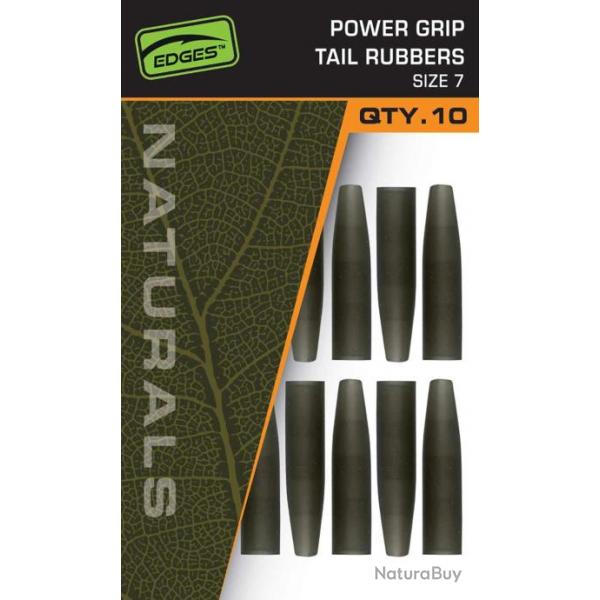 Fox edges naturals power grip tail rubbers size 7x 10