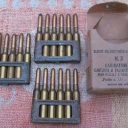 Une boîte de 6,5 x 52 Carcano complète.