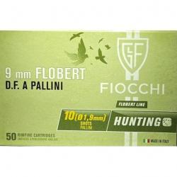 Munitions Fiocchi 9 mm Flobert Numéro 10 par 100