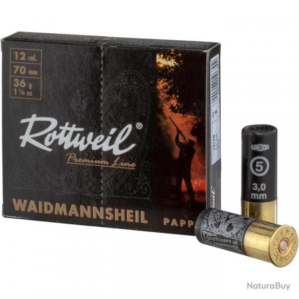 12/70, Waidmannsheil Cartonne (36gr-3mm) (Calibre: 12/70)