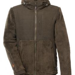 Veste d'hiver Huntex (Couleur: Marron, Taille: M)