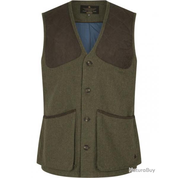 Gilet de tir Hillside Tweed Couleur Moss Green