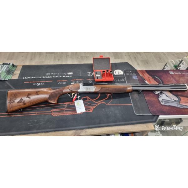 Fusil superpos Bettensoli Diamond Cal 12/76 Canon 70cm