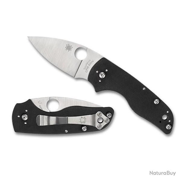 C230NLGP Couteau de poche Spyderco "LIL' NATIVE" noir