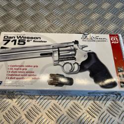 pistolet revolver Dan Wesson 715 - 6" CHROME