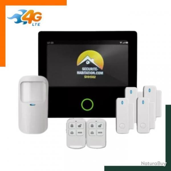 TOP ENCHERES SANS PRIX DE RESERVE - Kit d'alarme maison sans fil GSM, 4G Wifi  - FR - Autocollants