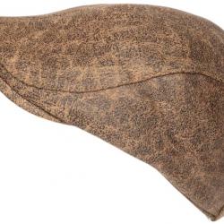 Beret Casquette Cuir Beige Suedine Tendance Ajustable Kylro Taille unique Beige