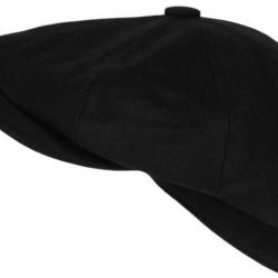 Beret Casquette Gavroche Noire en Feutre Tradition Chic Anster Taille unique Noir