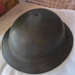 Casque anglais seconde guerre 1944