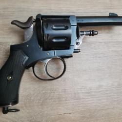 Revolver 10 coups calibre 8mm 1892 - Signature Demanteau & Cie à Liège - État mécanique excellent, e