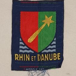 Insigne tissu 1ère Armée de Lattre libération 44/45