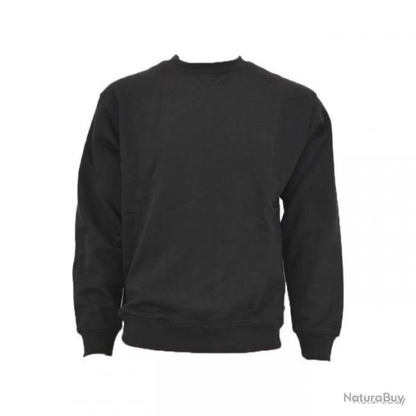 Sweat col rond noir Taille 3