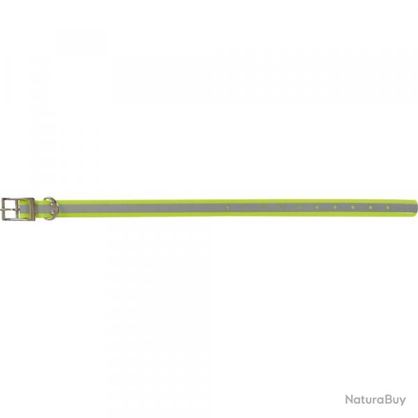 Collier rflchissant jaune fluo