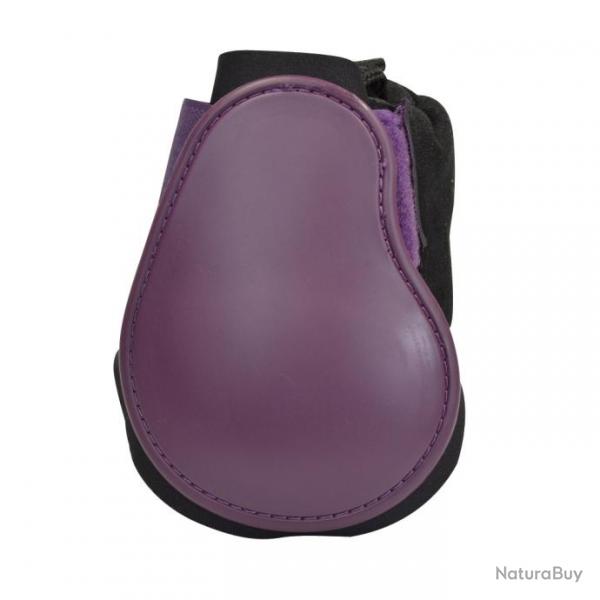 Protge boulets PVC poney coque violette, no noir (Taille 5)