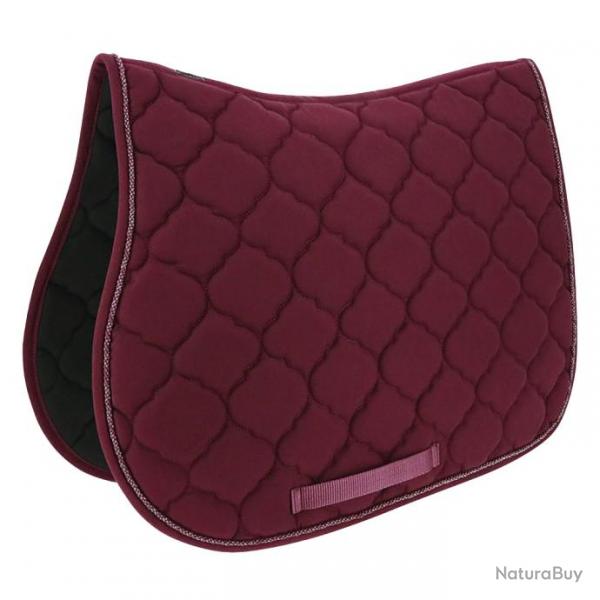 Tapis de selle classique Bordeau Poney (Taille 1)