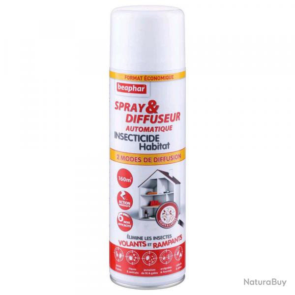 Diffuseur automatique Fogger & spray insecticide 500ml