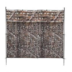 Filet de camouflage 1.5 x 2m  et 2 piquets  (Taille 2)