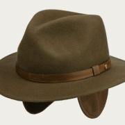 Chapeau Cuir Noir Australien Traveller Winton - Taille XL, Neuf Avec étiquettes, Style Uni