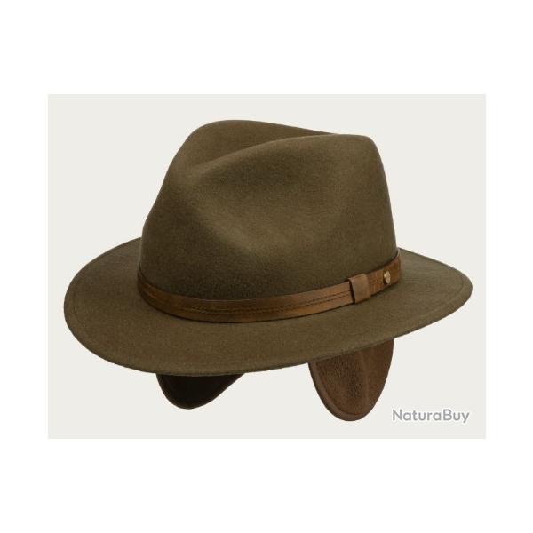 Chapeau STETSON dest traveller woolfelt marron