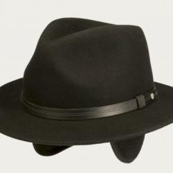 Chapeau STETSON dest traveller woolfelt noir