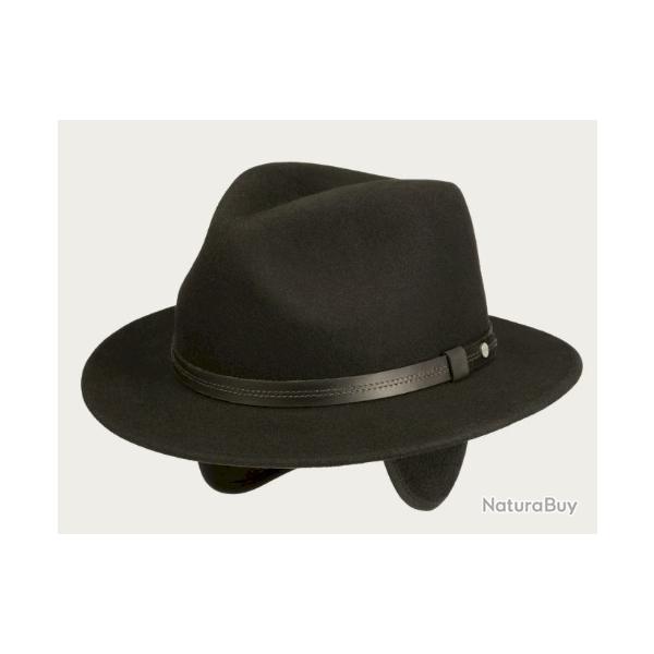 Chapeau STETSON dest traveller woolfelt noir