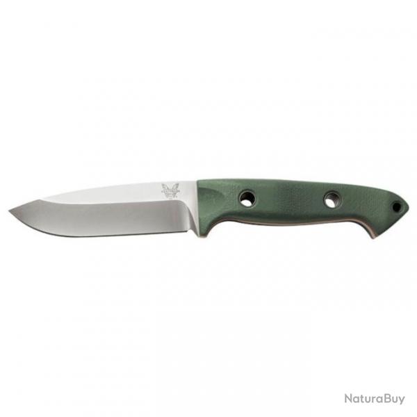 Couteau Benchmade Bushcrafter - 112 mm / Vert