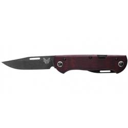 Couteau Benchmade Weekender Burgundy