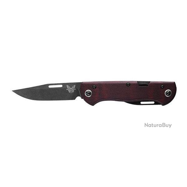 Couteau Benchmade Weekender Burgundy