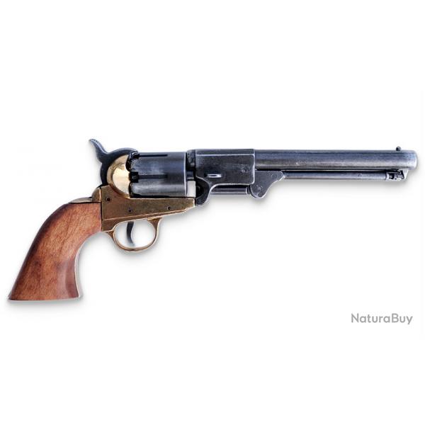 Revolver dcoratif Denix 1851 Navy - FINITION ANTIQUE