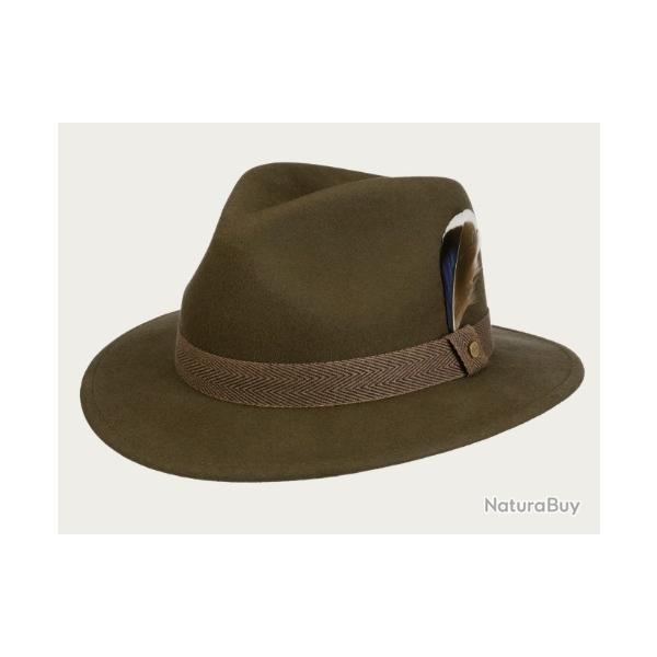 Chapeau STETSON talivo traveller woolfelt marron