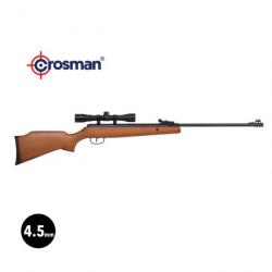 CARABINE CROSMAN OPTIMUS + LUNETTE - Plombs 4.5mm / 19.9J