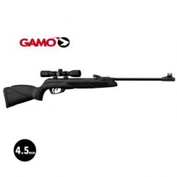 CARABINE AIR COMPRIME GAMO BLACK SHADOW COMBO + LUNETTE 4X32 - Plomb 4.5mm / 14J