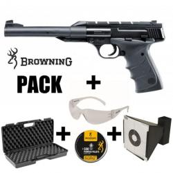 SUPER PACK PISTOLET BUCK MARK URX BROWNING CAL. 4.5MM