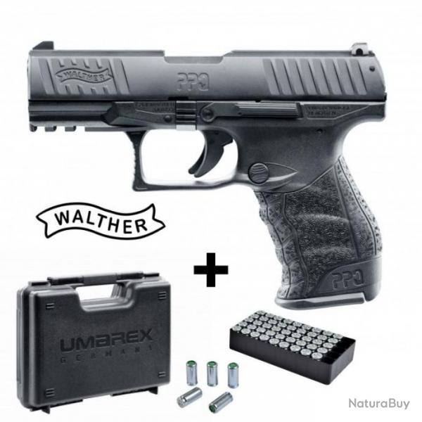 PISTOLET A BLANC WALTHER PPQ M2 Noir 9MM PAK