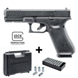 PISTOLET A BLANC GLOCK 17 GEN5 Noir 9MM PAK